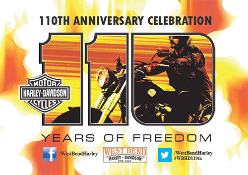 110th Anniversary Party Ad Two-sided handout side 1