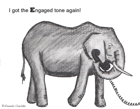 Engaged Elephant